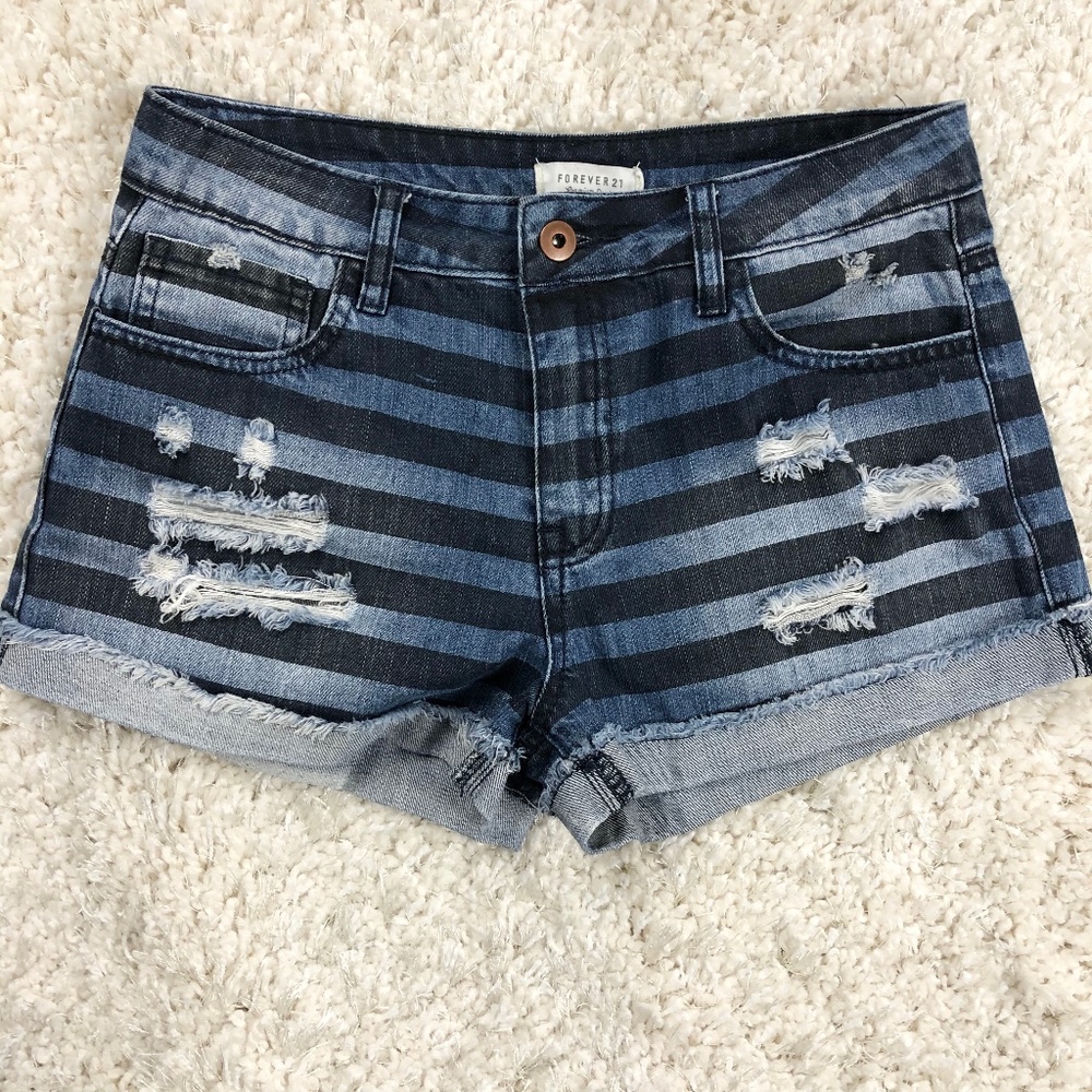 Cuffed, striped, and distressed. Aren't we all?